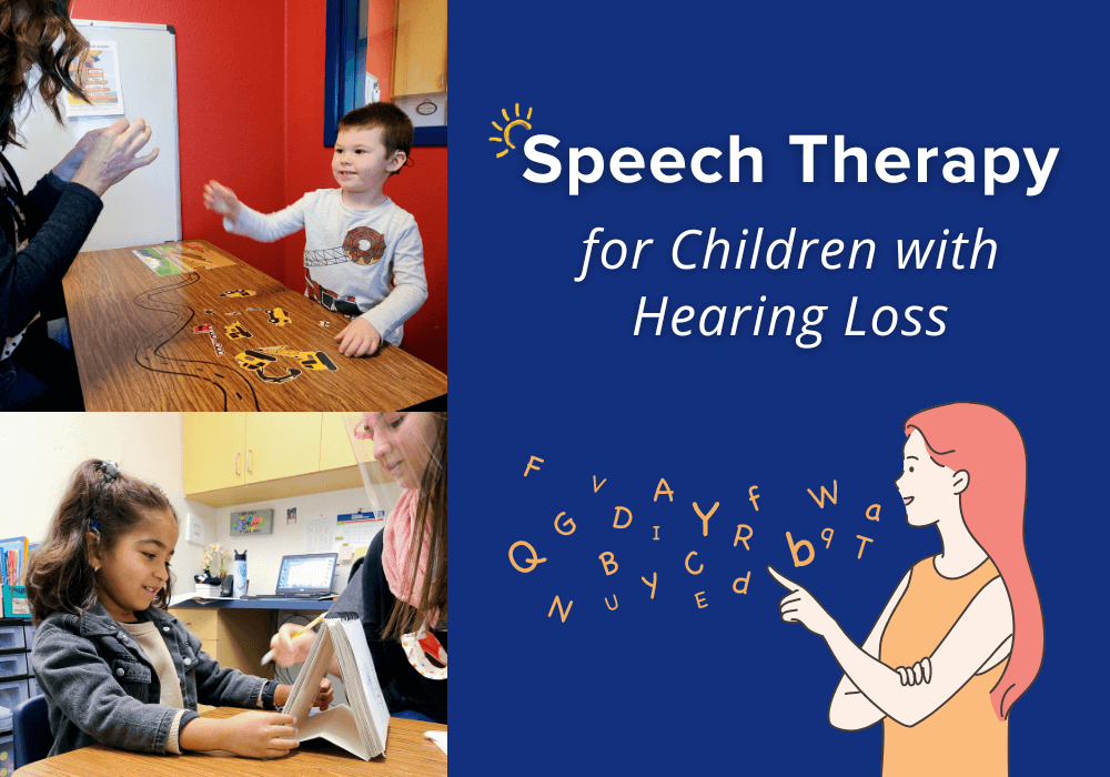 Speech Therapy for Children with Hearing Loss CCHAT Sacramento